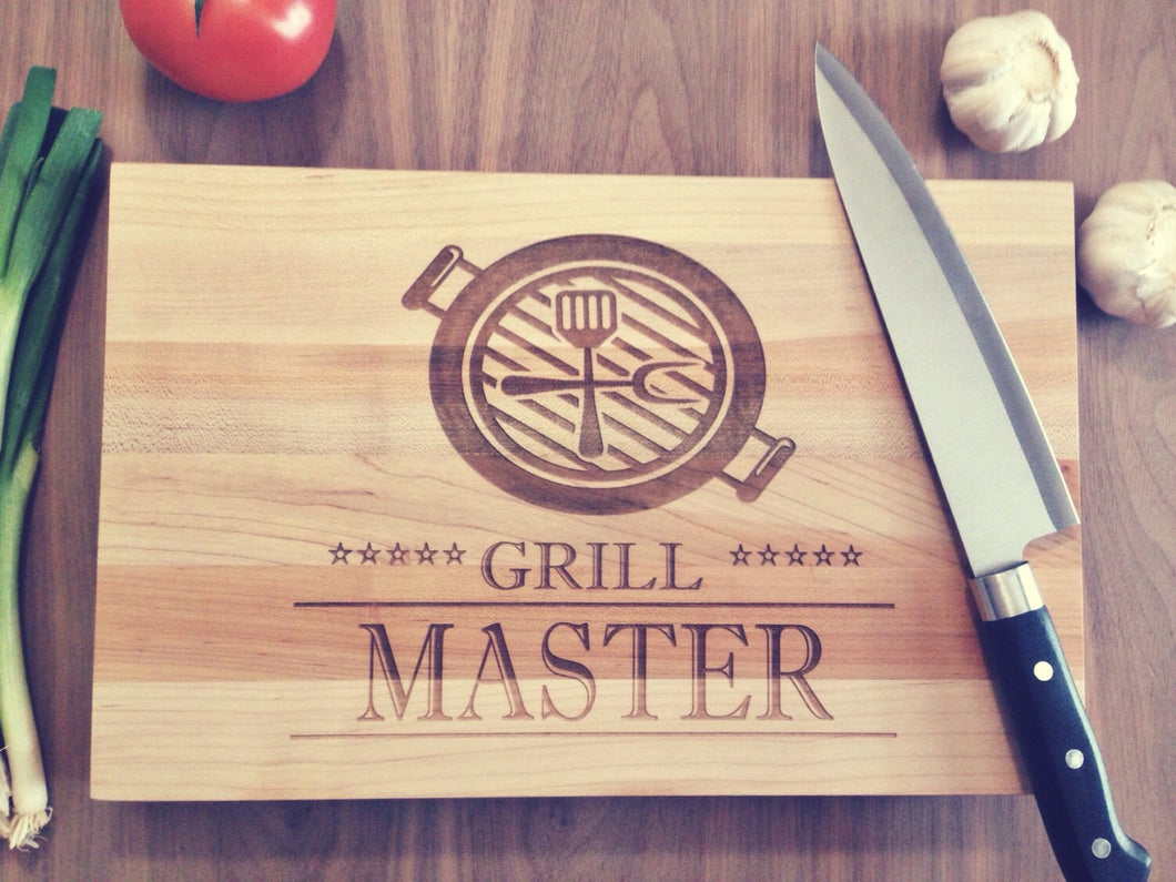 Hard Maple Canuck Cutting Board Laser Engraved With 