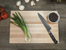 Load image into Gallery viewer, Hard Maple Butcher Block Reversible Canuck Cutting Board - 3/4&quot; x 12&quot; x 18&quot;
